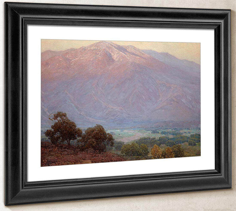 Mountains At Sunset, Santa Barbara By Edgar Payne Fine Art Print