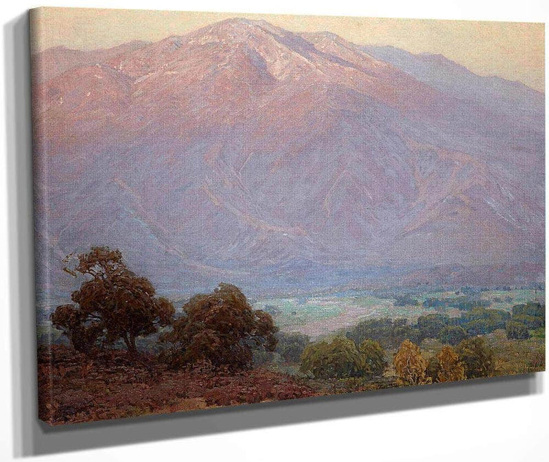 Mountains At Sunset, Santa Barbara By Edgar Payne Fine Art Print