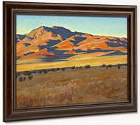 Mountains In Sunset Light (No. 368) 1927 By Maynard Dixon Fine Art Print