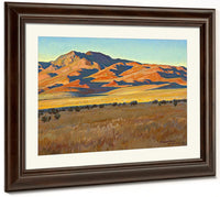 Mountains In Sunset Light (No. 368) 1927 By Maynard Dixon Fine Art Print
