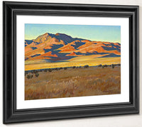 Mountains In Sunset Light (No. 368) 1927 By Maynard Dixon Fine Art Print