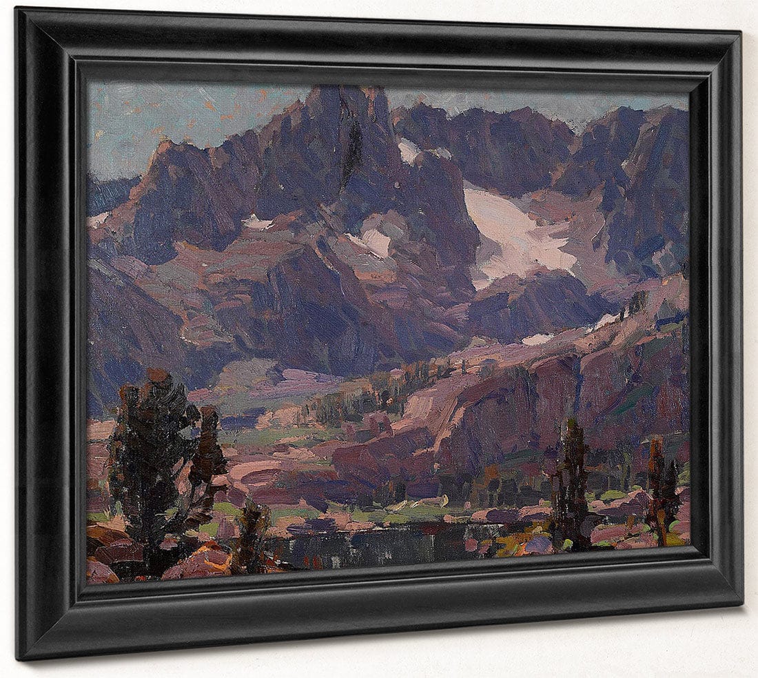 Mountains Of Granite, Sierras By Edgar Payne Fine Art Print