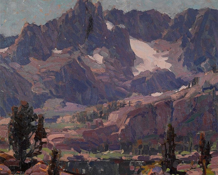Mountains Of Granite, Sierras By Edgar Payne Fine Art Print