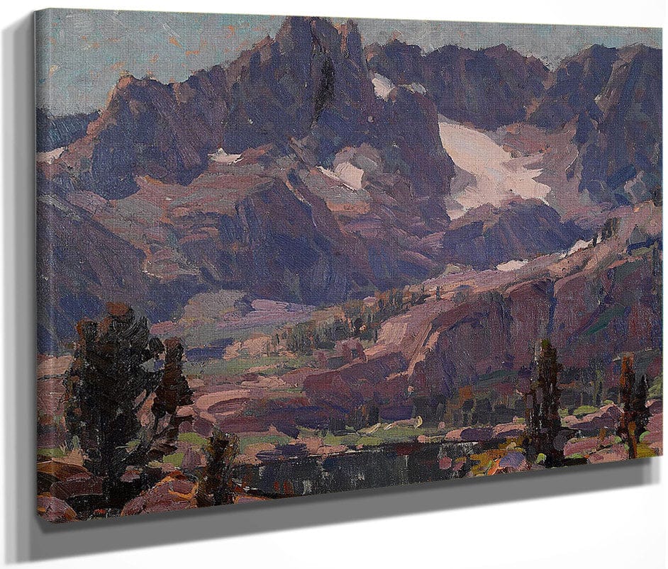 Mountains Of Granite, Sierras By Edgar Payne Fine Art Print