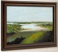Mouth Of The Platte River, 900 Miles Above St. Louis By George Catlin Fine Art Print