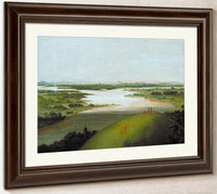 Mouth Of The Platte River, 900 Miles Above St. Louis By George Catlin Fine Art Print