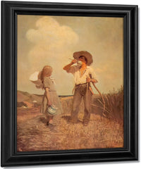 Mowing By NC Wyeth Fine Art Print