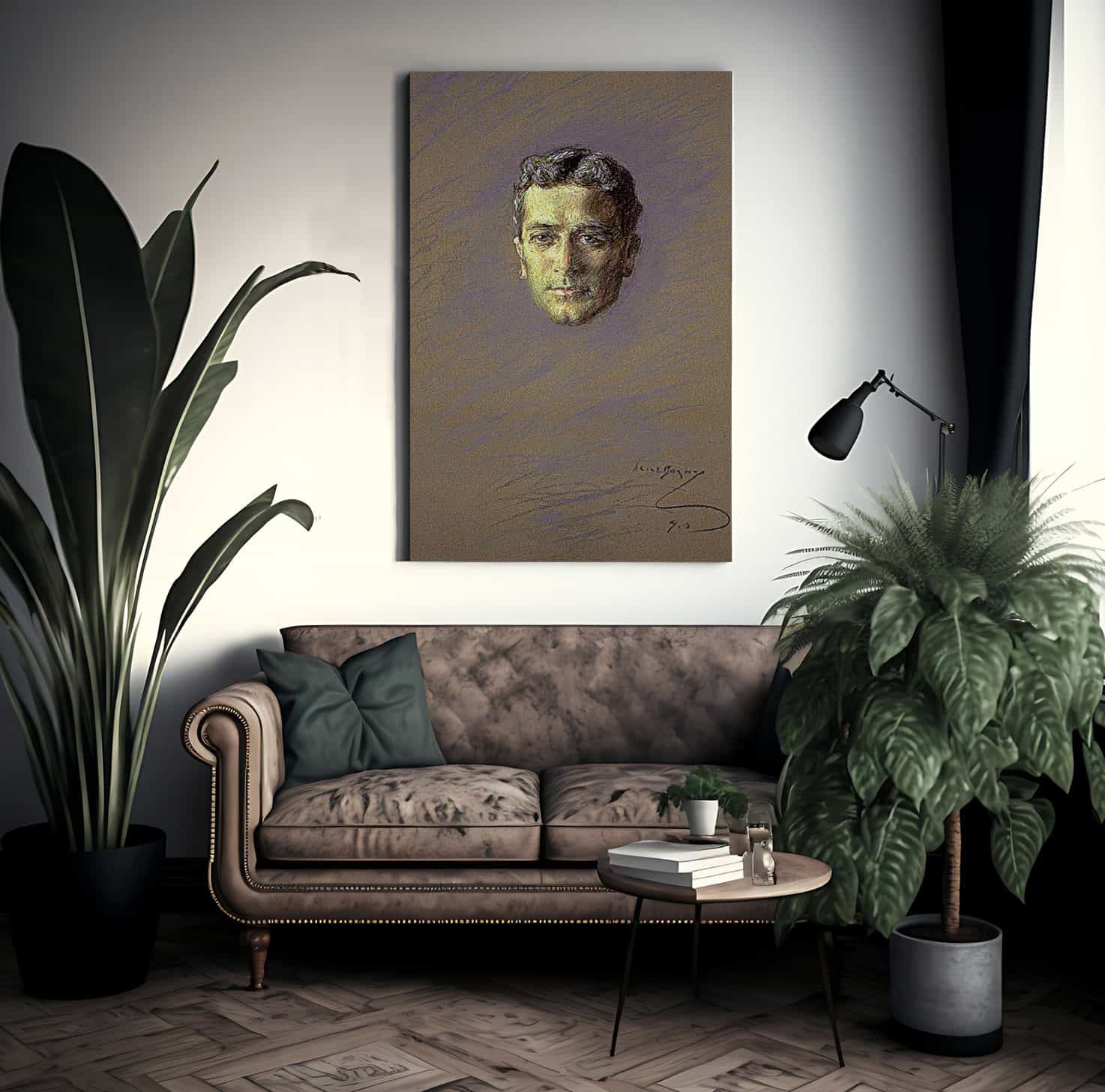 Mr. Francis Nye By Alice Pike Barney Fine Art Print