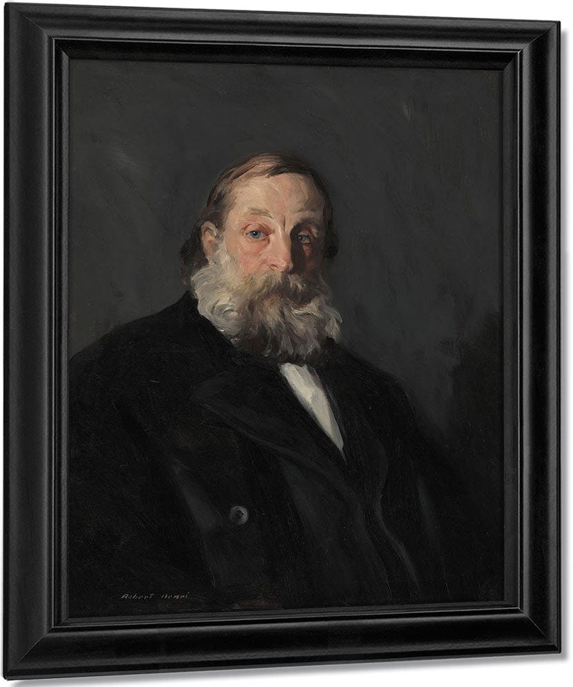 Mr. George Cotton Smith By Robert Henri Fine Art Print