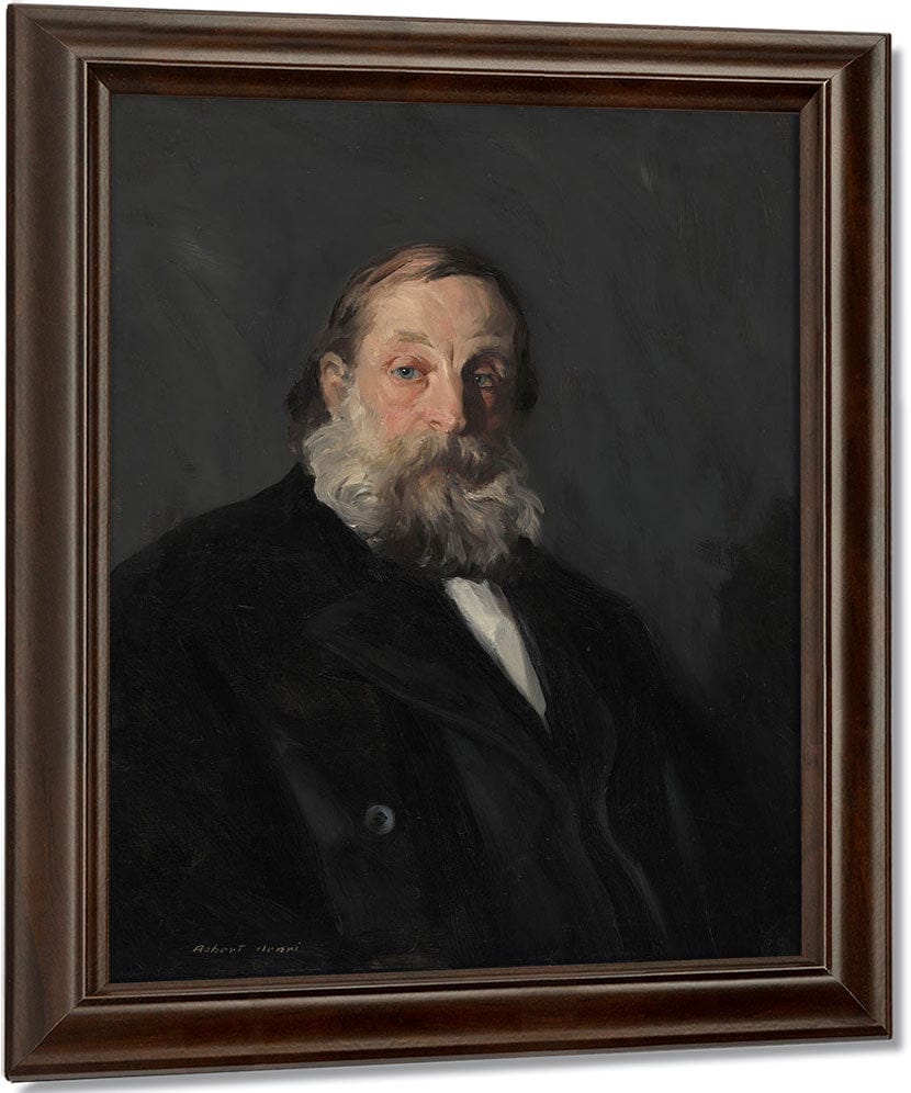 Mr. George Cotton Smith By Robert Henri Fine Art Print
