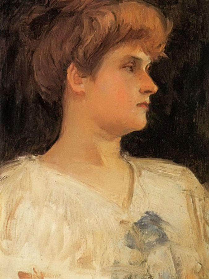 Mrs Arther Kensworthy By John Waterhouse Fine Art Print