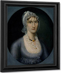 Mrs Barbara Baker Murphy 1810 By Joshua Johnson Fine Art Print