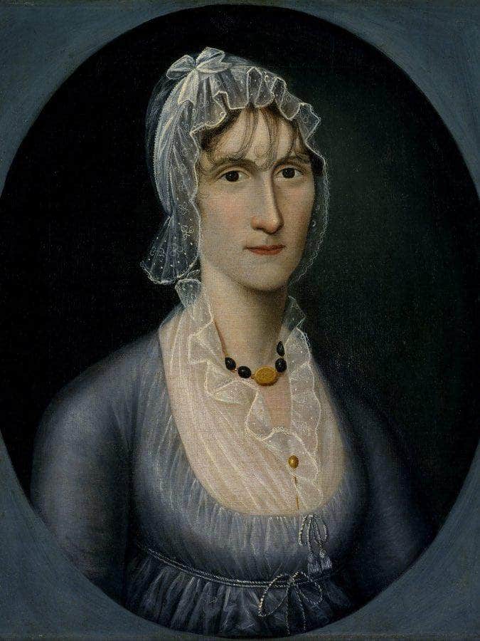 Mrs Barbara Baker Murphy 1810 By Joshua Johnson Fine Art Print