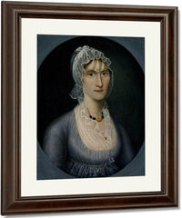 Mrs Barbara Baker Murphy 1810 By Joshua Johnson Fine Art Print