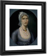 Mrs Barbara Baker Murphy 1810 By Joshua Johnson Fine Art Print