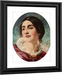 Mrs Caroline Norton, Lady Stirling Maxwell By William Etty Fine Art Print