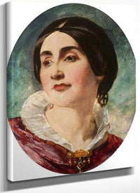 Mrs Caroline Norton, Lady Stirling Maxwell By William Etty Fine Art Print