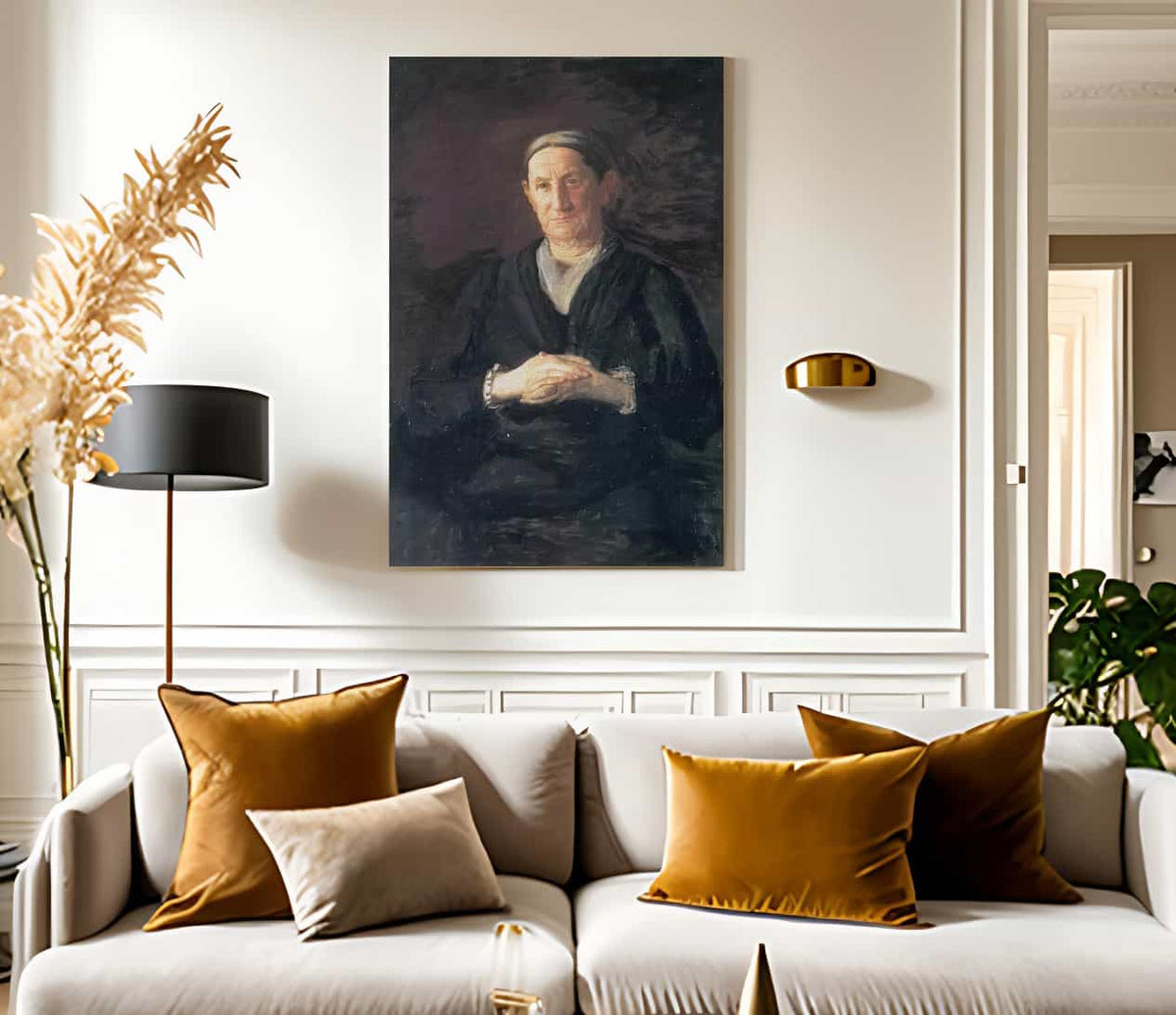 Mrs Elizabeth Duane Gillespie By Thomas Eakins Fine Art Print