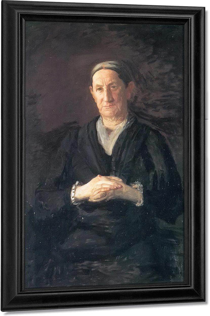 Mrs Elizabeth Duane Gillespie By Thomas Eakins Fine Art Print