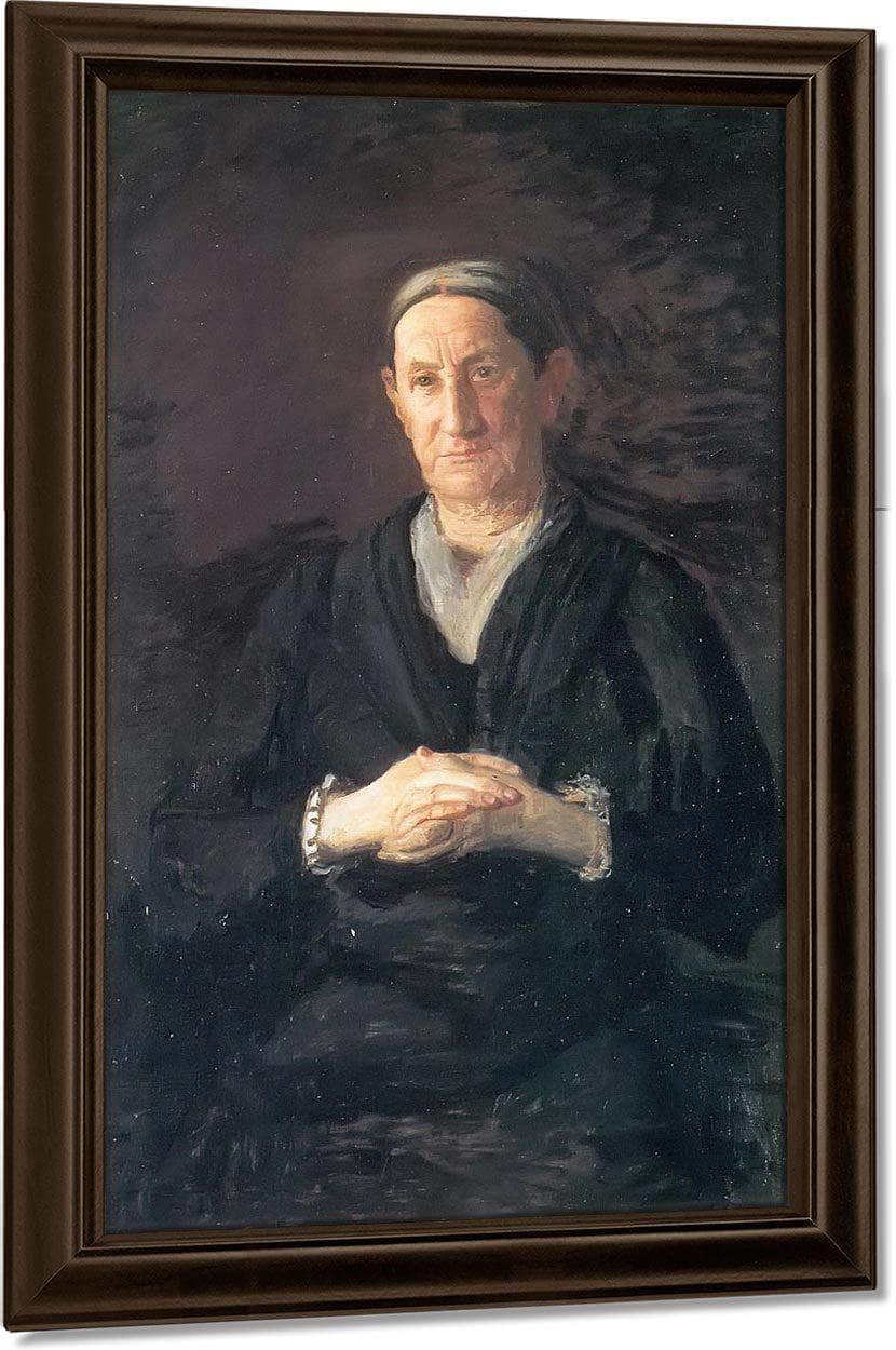 Mrs Elizabeth Duane Gillespie By Thomas Eakins Fine Art Print