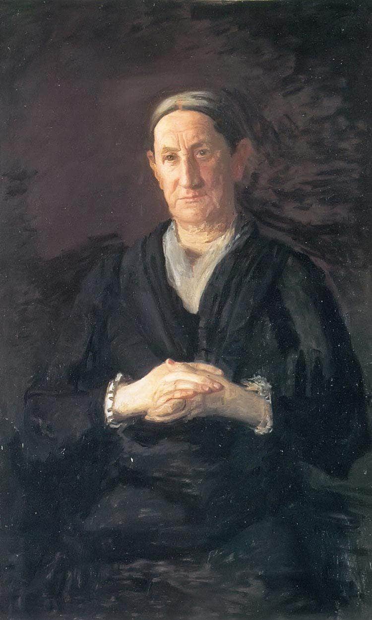 Mrs Elizabeth Duane Gillespie By Thomas Eakins Fine Art Print