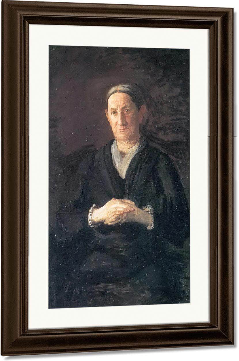Mrs Elizabeth Duane Gillespie By Thomas Eakins Fine Art Print