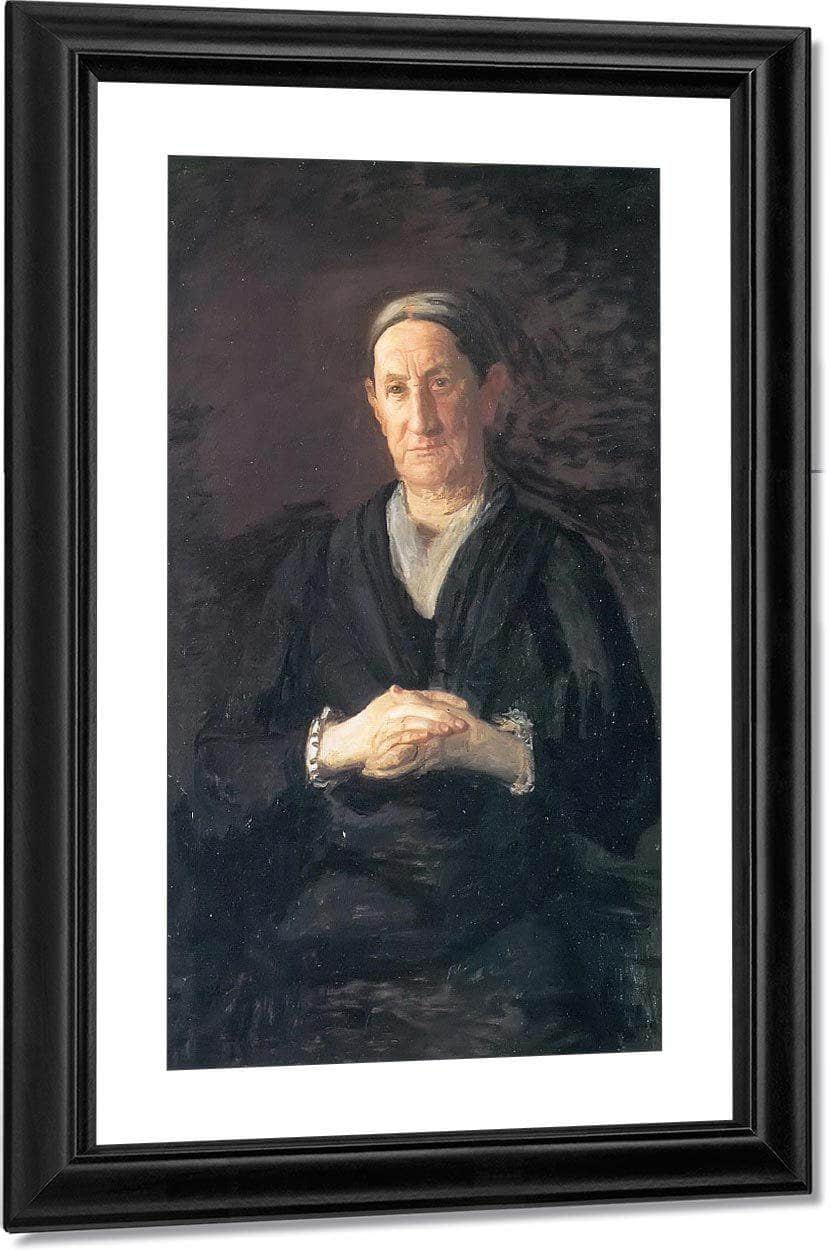 Mrs Elizabeth Duane Gillespie By Thomas Eakins Fine Art Print