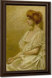 Mrs. Fleming Newbold By Alice Pike Barney Fine Art Print