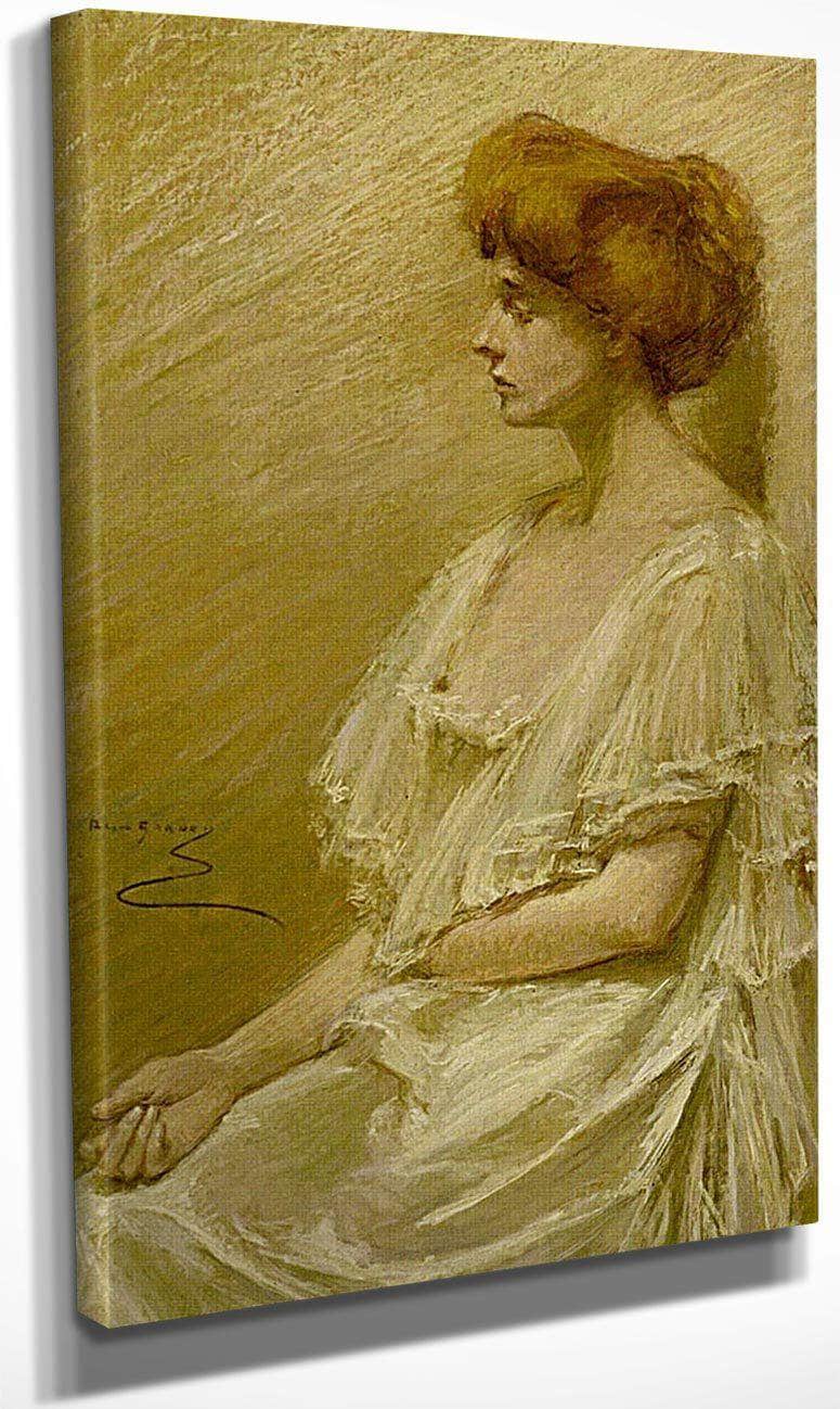 Mrs. Fleming Newbold By Alice Pike Barney Fine Art Print