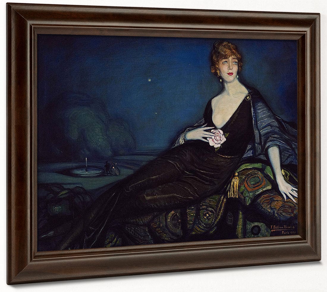 Mrs Freda Dudley Ward By Federico Beltran Masses Fine Art Print