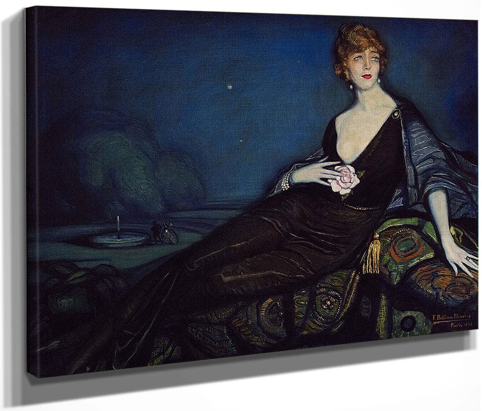 Mrs Freda Dudley Ward By Federico Beltran Masses Fine Art Print