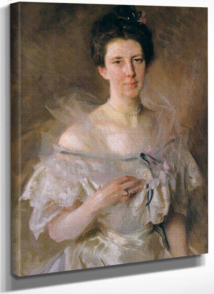 Mrs Gardiner Greene Hammond (Esther Fiske Hammond) By John Singer Sargent Fine Art Print