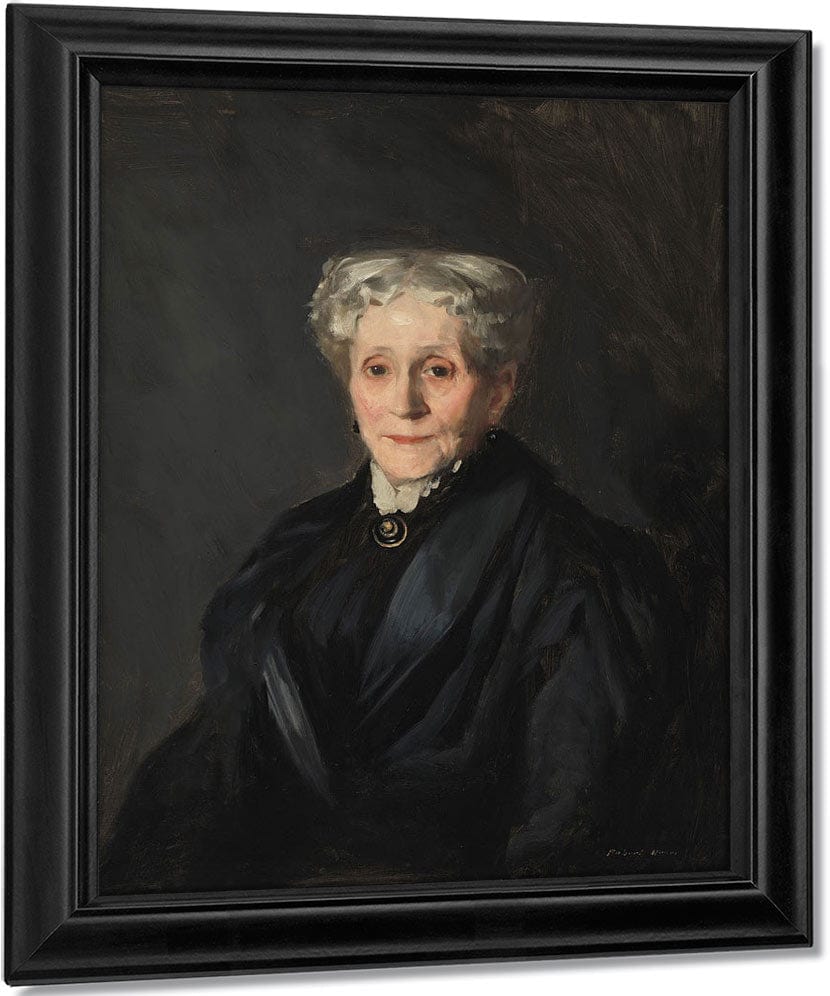 Mrs. George Cotton Smith By Robert Henri Fine Art Print