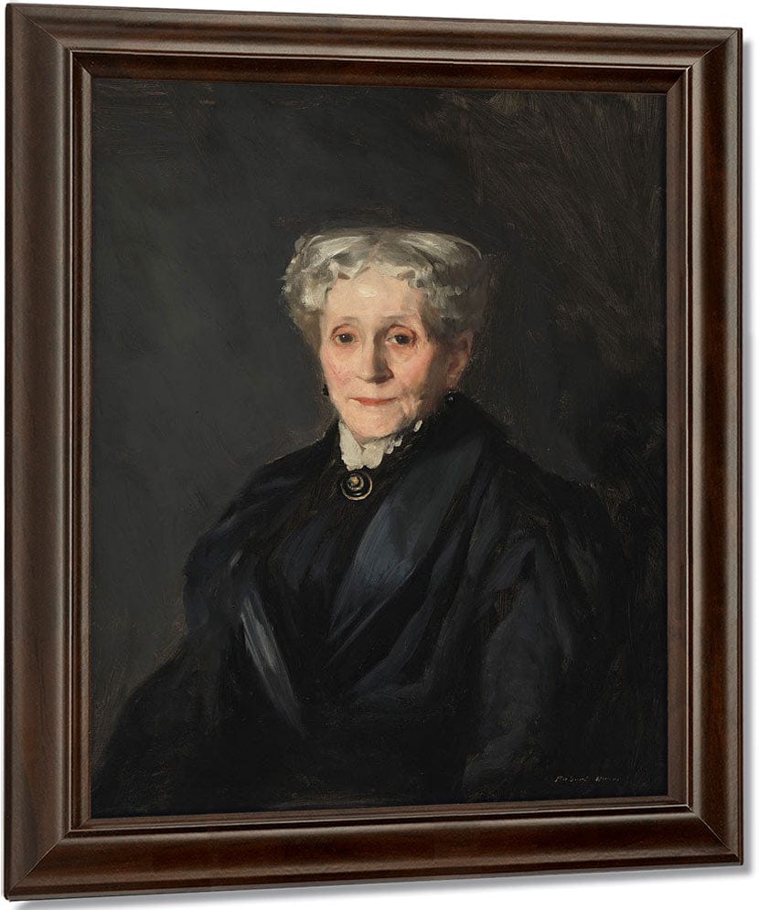 Mrs. George Cotton Smith By Robert Henri Fine Art Print