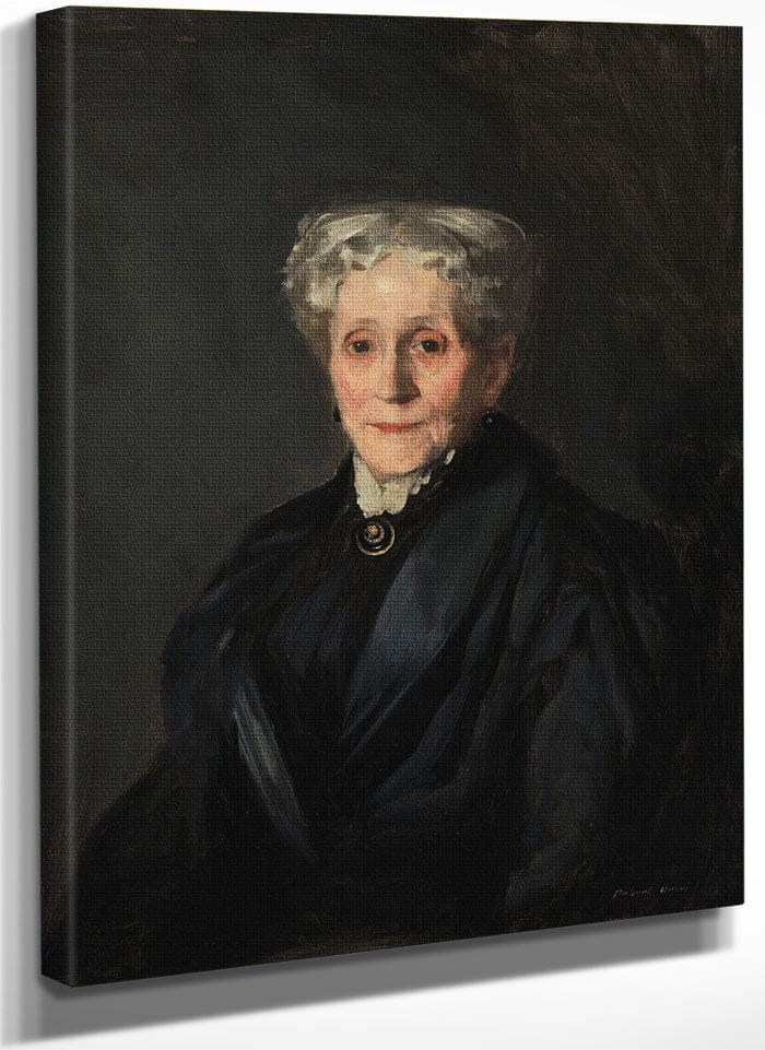 Mrs. George Cotton Smith By Robert Henri Fine Art Print