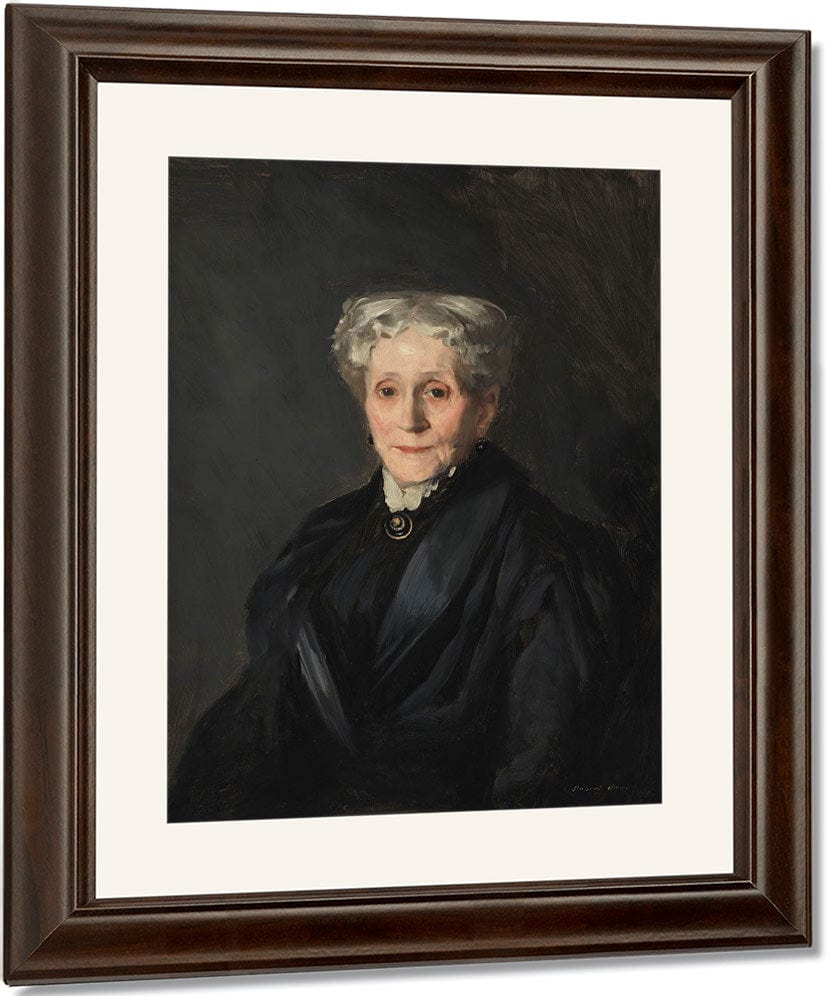 Mrs. George Cotton Smith By Robert Henri Fine Art Print