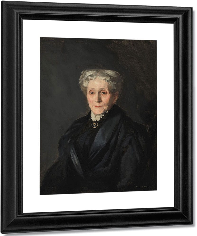 Mrs. George Cotton Smith By Robert Henri Fine Art Print