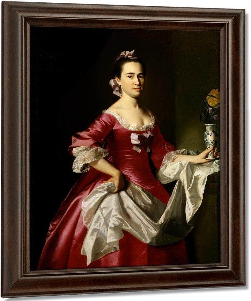 Mrs. George Watson By John Singleton Copley Fine Art Print