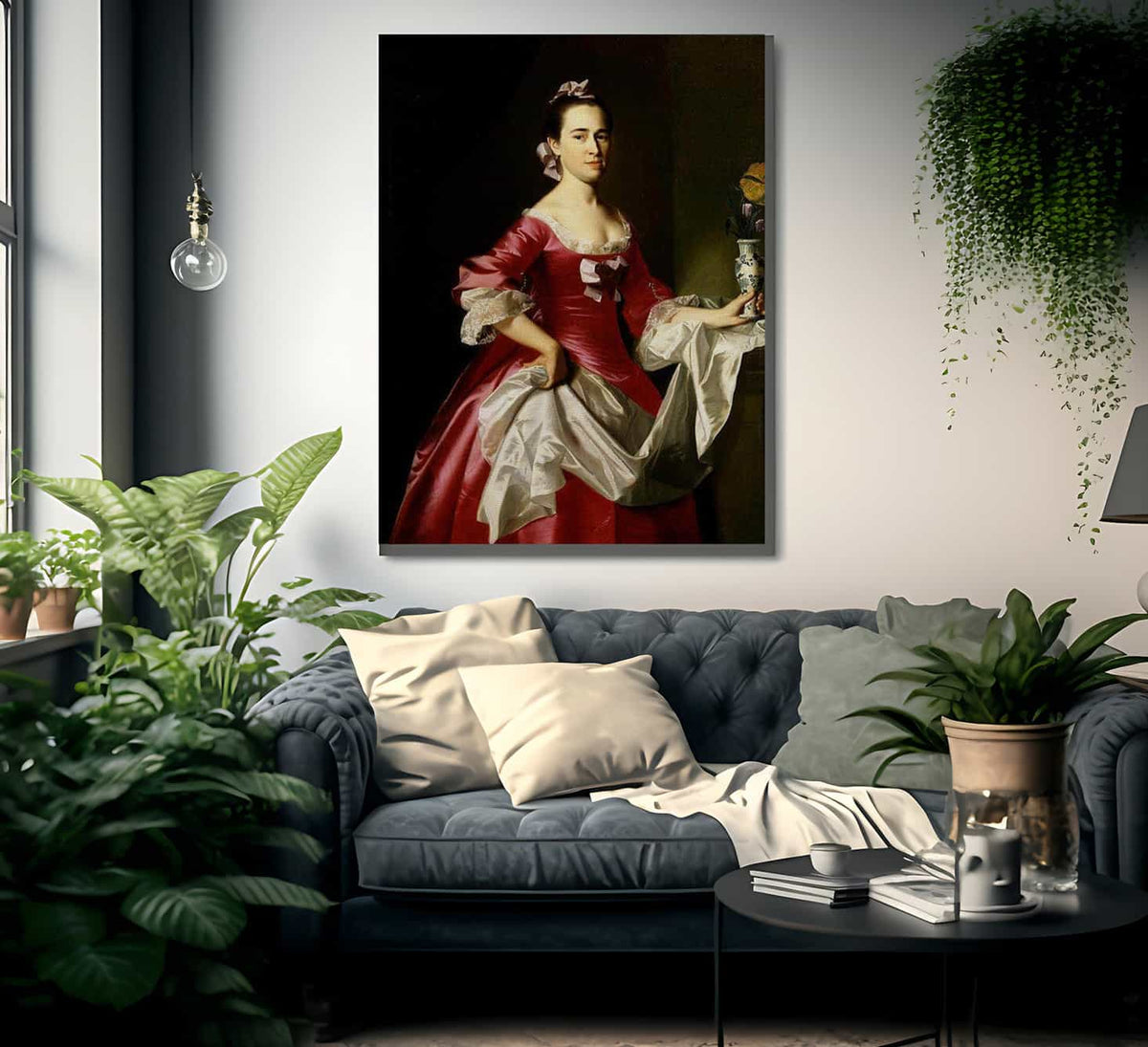 Mrs. George Watson By John Singleton Copley Fine Art Print