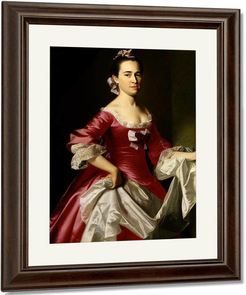 Mrs. George Watson By John Singleton Copley Fine Art Print