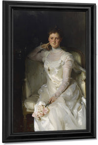 Mrs. Joshua Montgomery Sears (Sarah Choate Sears) By John Singer Sargent Fine Art Print