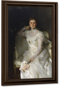 Mrs. Joshua Montgomery Sears (Sarah Choate Sears) By John Singer Sargent Fine Art Print