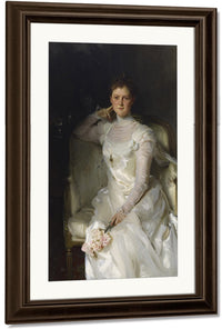 Mrs. Joshua Montgomery Sears (Sarah Choate Sears) By John Singer Sargent Fine Art Print