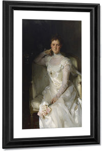 Mrs. Joshua Montgomery Sears (Sarah Choate Sears) By John Singer Sargent Fine Art Print