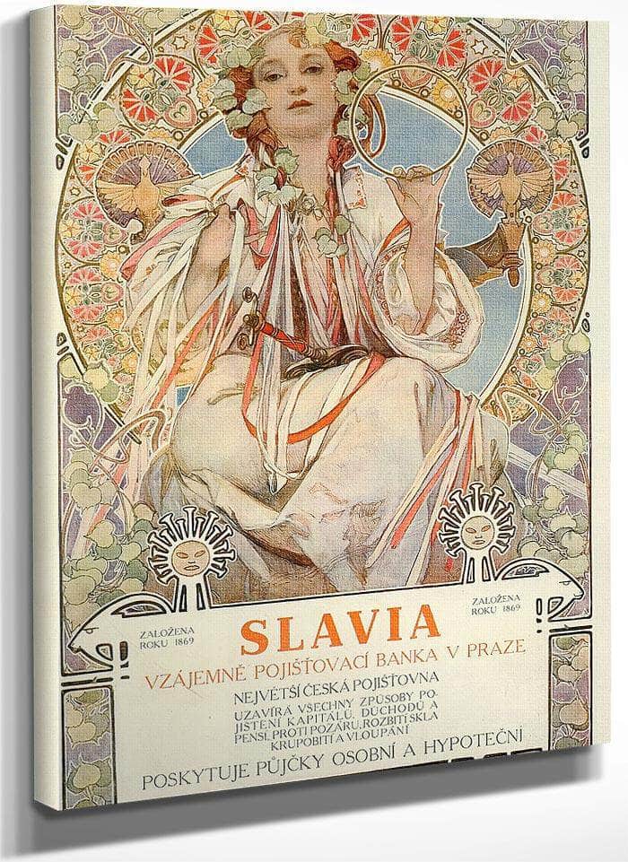 Mrs Leslie Carter By Alphonse Mucha Fine Art Print
