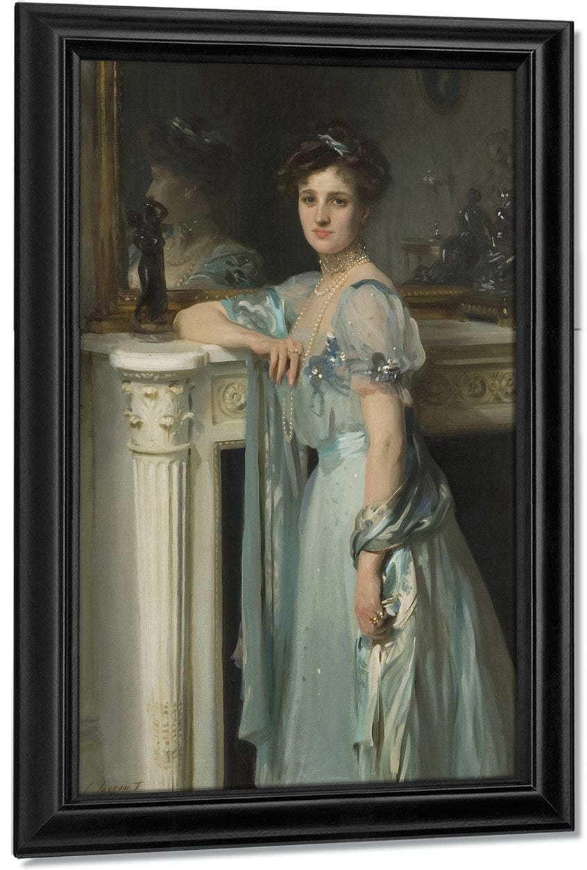 Mrs. Louis E. Raphael (Henriette Goldschmidt) By John Singer Sargent Fine Art Print