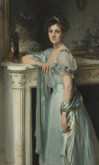 Mrs. Louis E. Raphael (Henriette Goldschmidt) By John Singer Sargent Fine Art Print