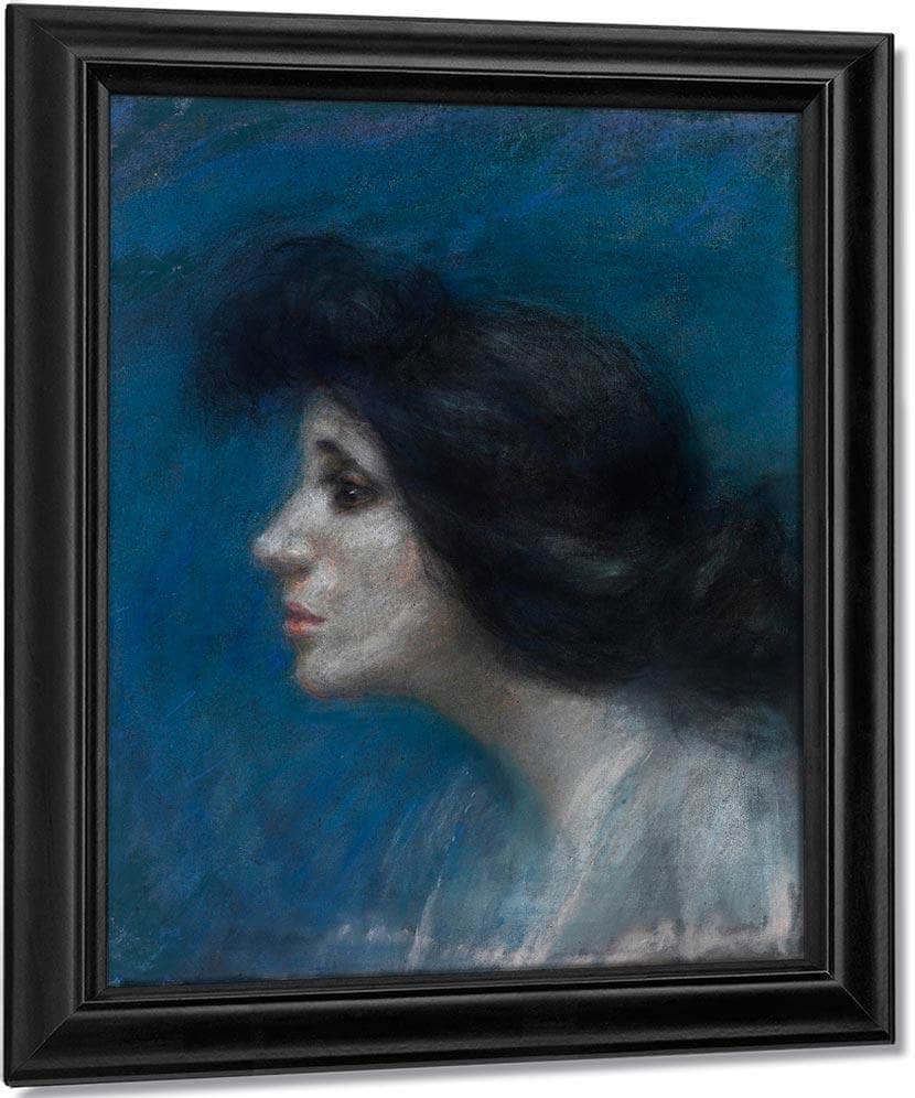 Mrs. Patrick Campbell By Alice Pike Barney Fine Art Print