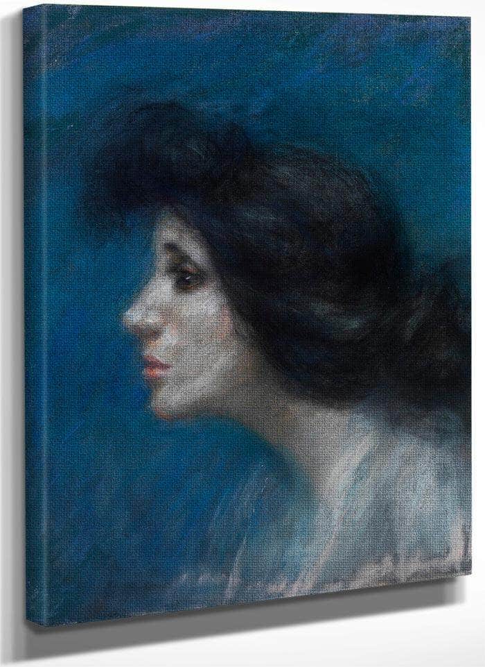Mrs. Patrick Campbell By Alice Pike Barney Fine Art Print