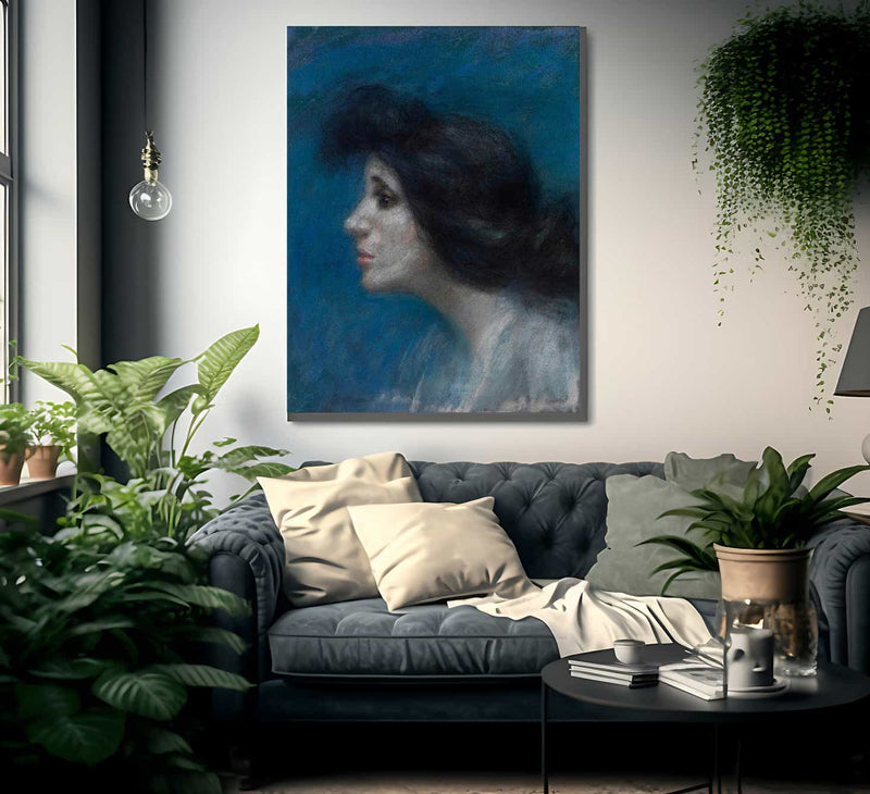 Mrs. Patrick Campbell By Alice Pike Barney Fine Art Print